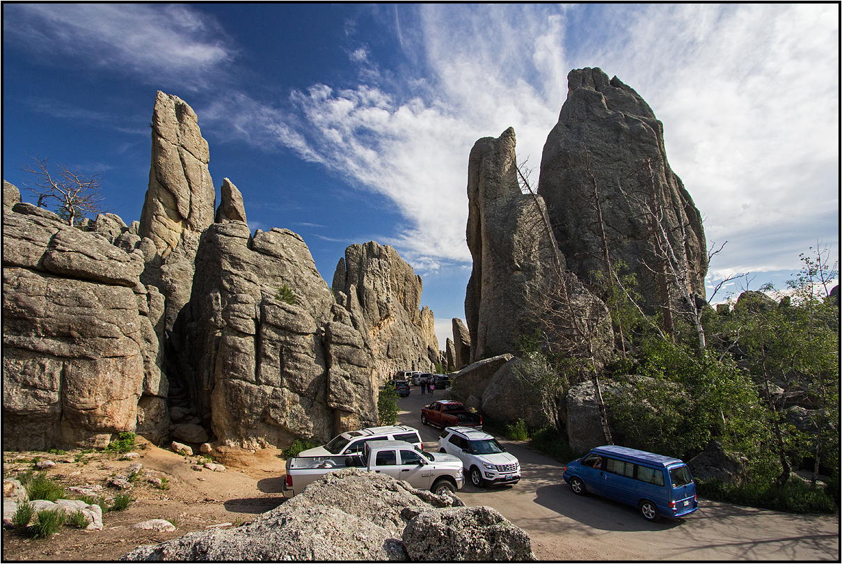 South Dakota | mountain traffic |