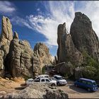 South Dakota | mountain traffic |