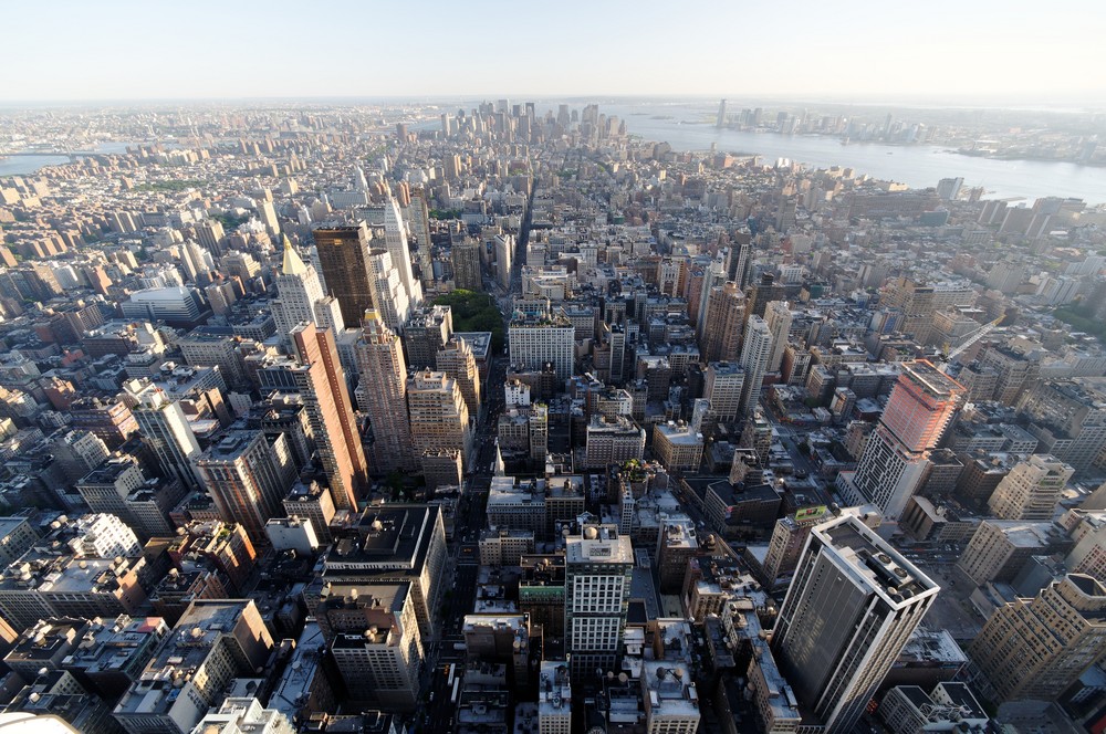 South Manhattan from above