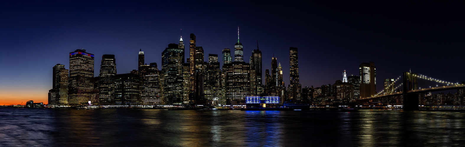 South Manhattan Skyline (Pano)