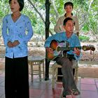 South Vietnamese musican trio