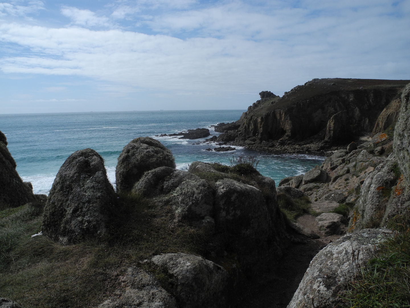 South-West - Coast- Path between Porthcurno and Lands End