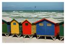 [southafrica] ... muizenberg beach huts II by Meleah 