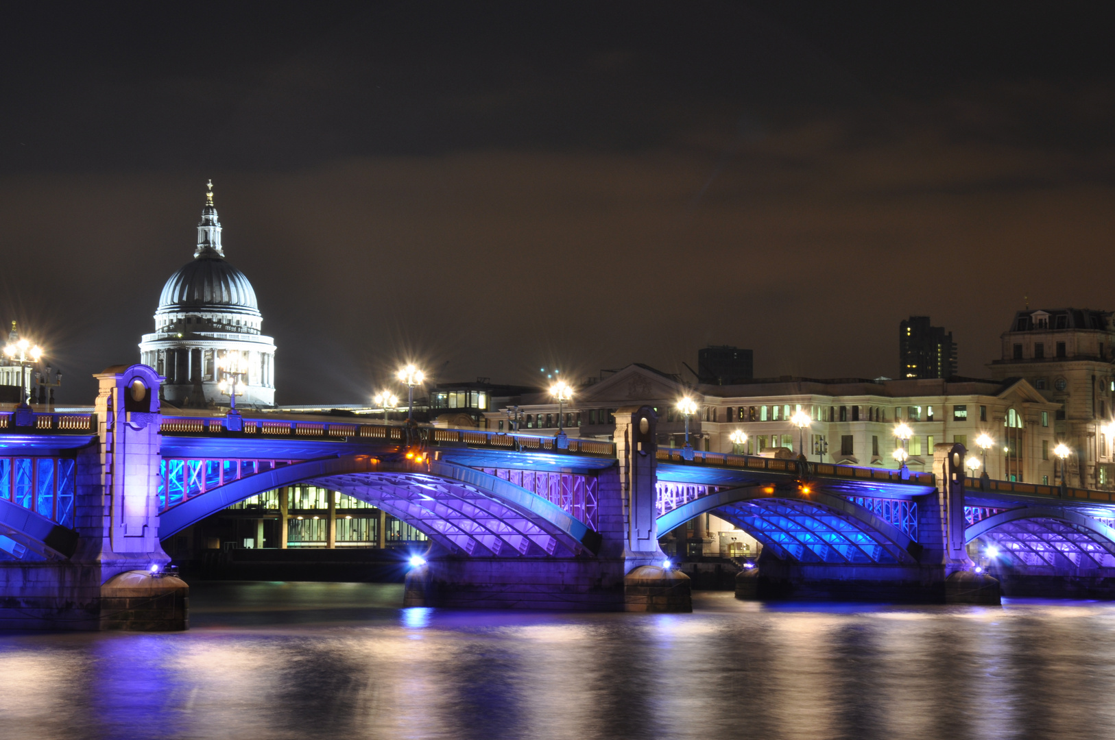 Southwark Bridge by Night