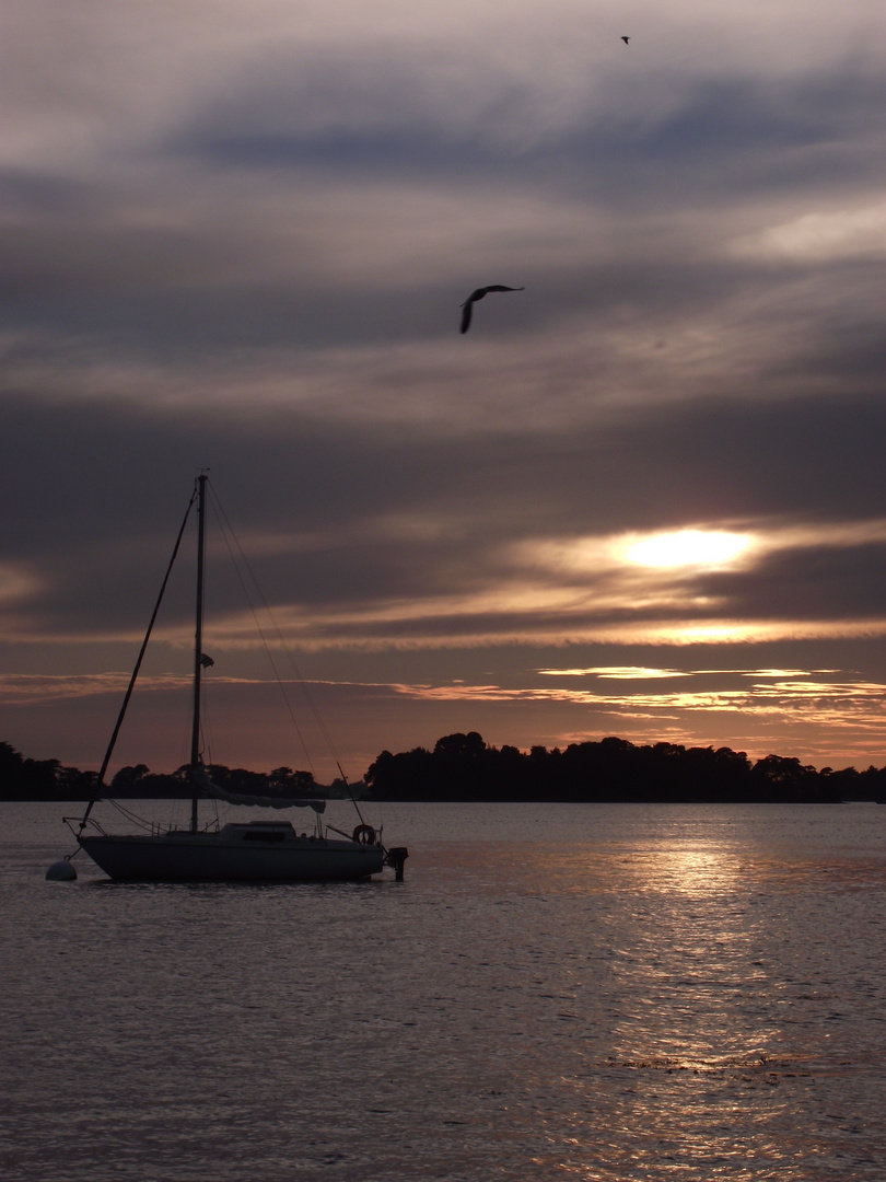 souvenir d'un coucher de soleil