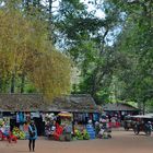 Souvenir market in Angkor Thom