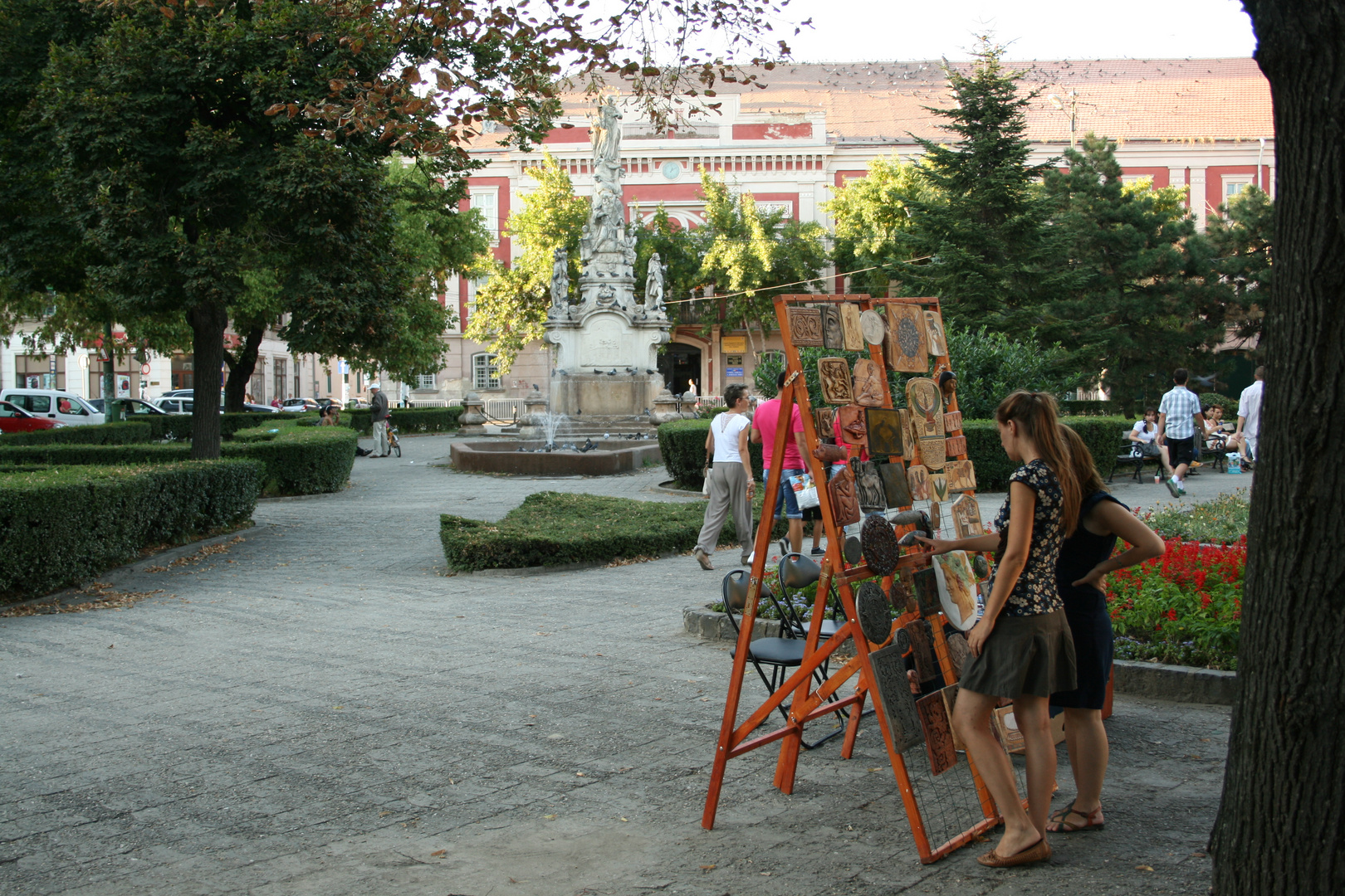 Souvenirs am Altes Rathaus in Timisoara