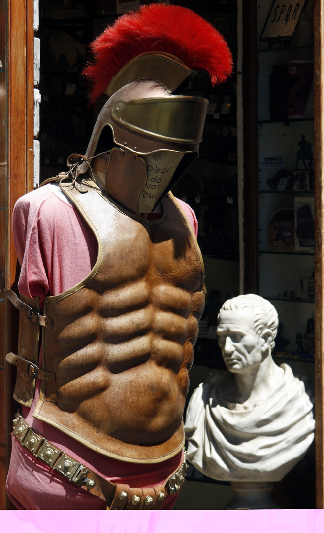 Souvenirshop am Kolosseum in Rom