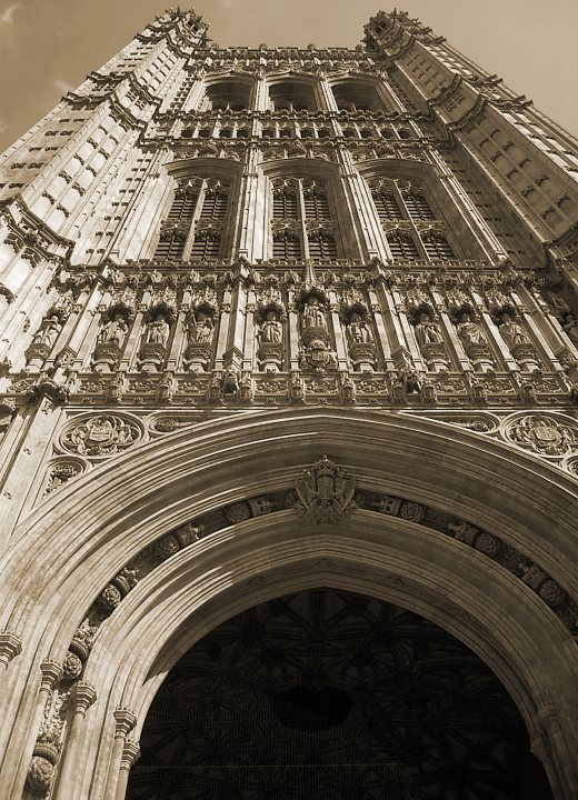 Sovereigns Entrance, Westminster, London