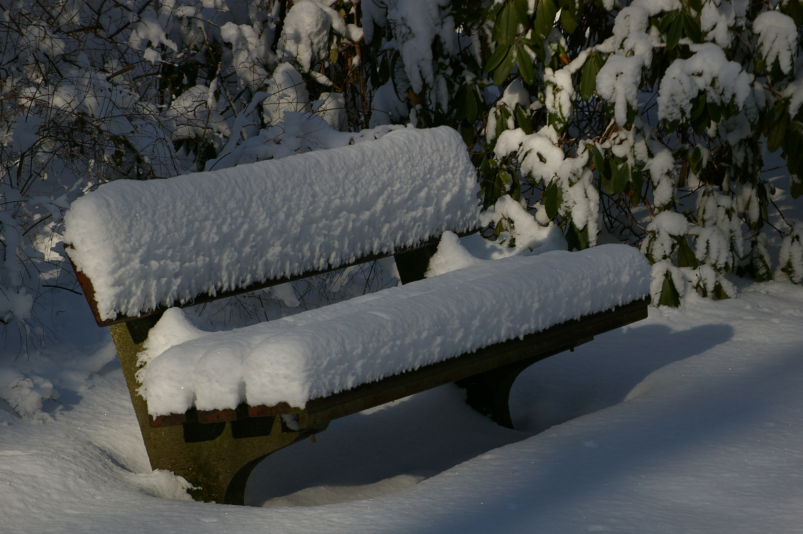 soviel Schnee gabs letzten Freitag...