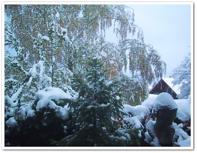 Soviel Schnee wie nie im Oktober