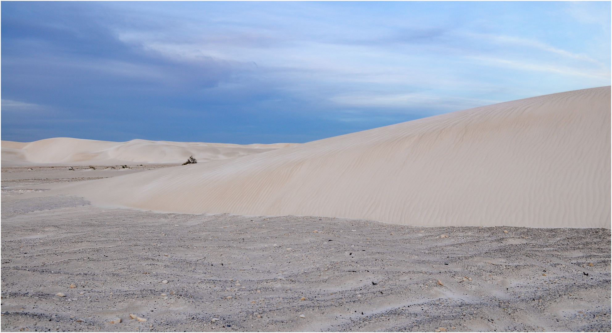 Soweit das Auge reicht, weißer Sand - West Australien, 2008