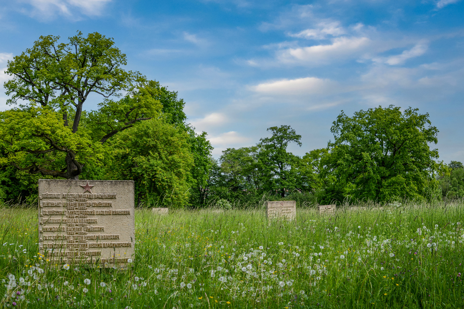 Sowjetischer Friedhof im Schlosspark Belvedere 02