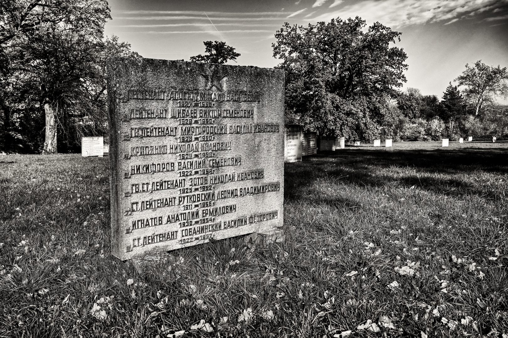 Sowjetischer Friedhof im Schlosspark Belvedere 12