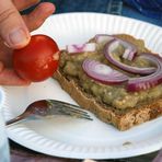 Soylent Green (fränkisch-transsylvanische Art) auf selbst gebackenem Brot