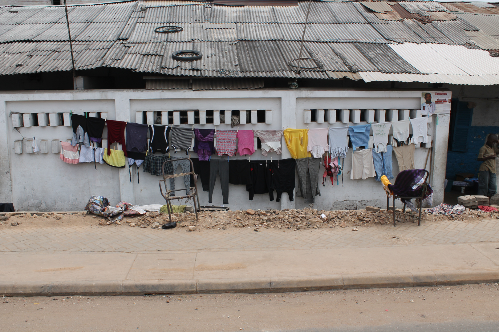 Sozialarbeit mit Kindern in Afrika :)