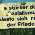 Sozialismus bringt Frieden?