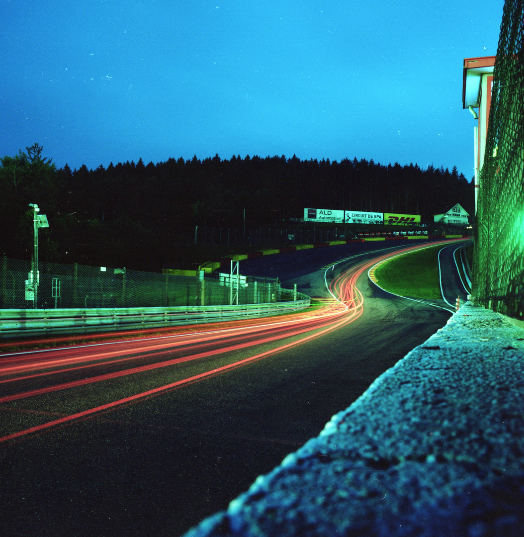 Spa six hours Langzeitbelichtung