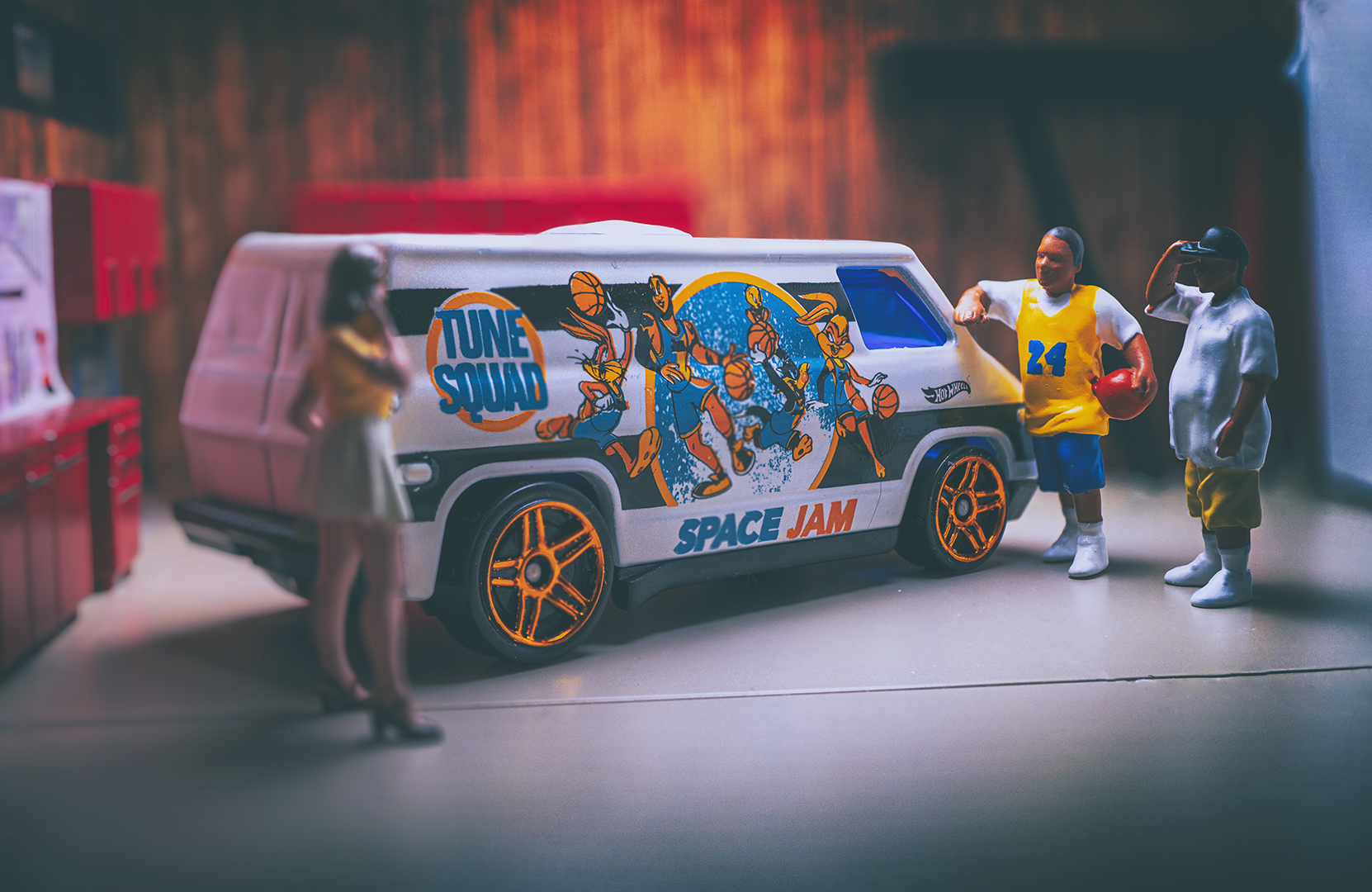 SPACE JAM Team Van