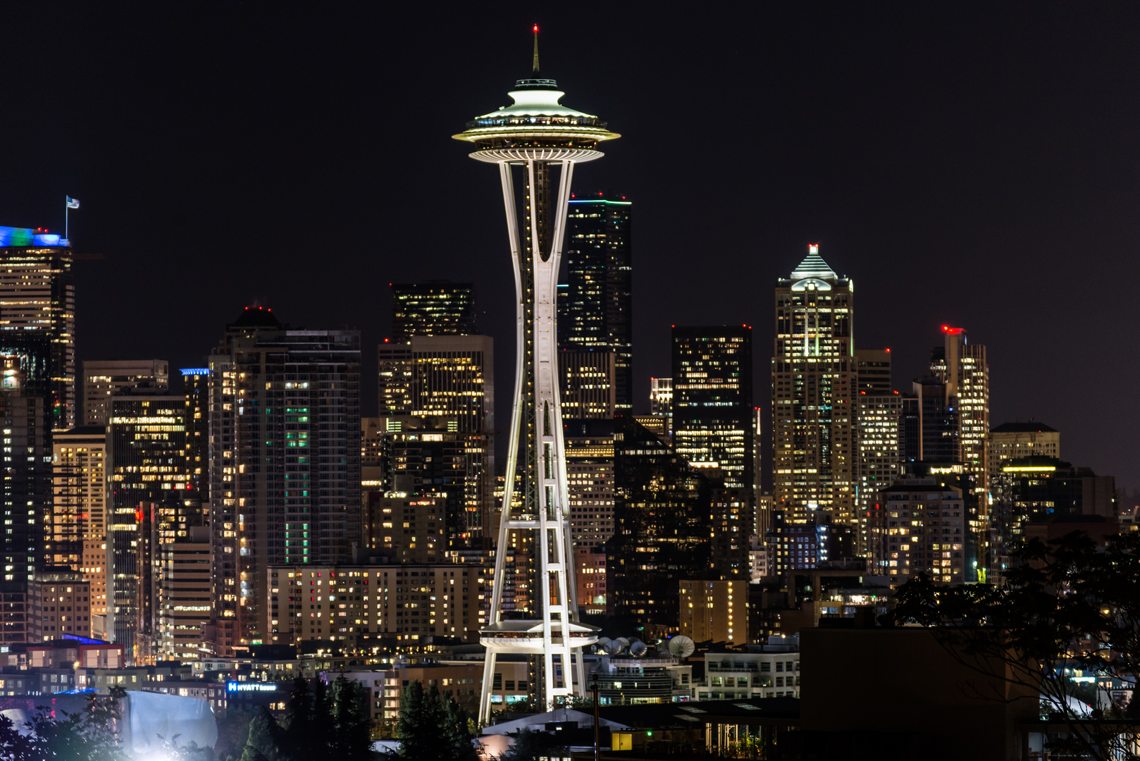 Space Needle in Seattle, USA