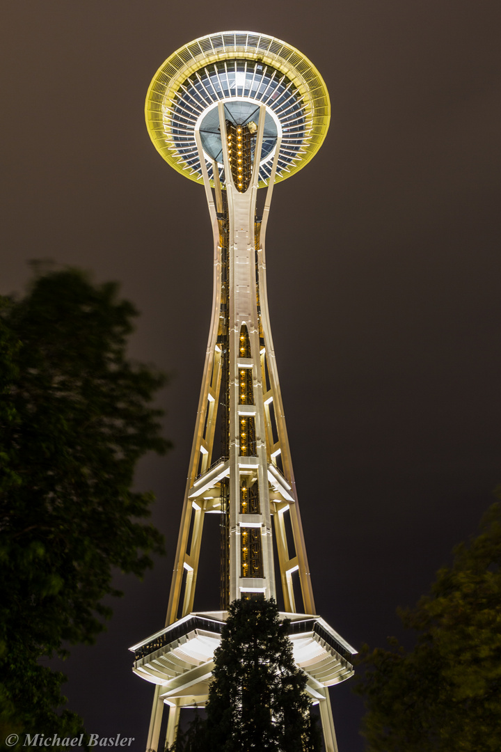 -- Space Needle Night --