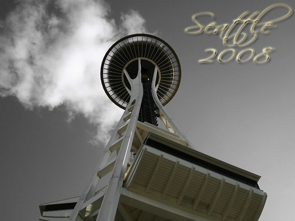 Space Needle Seattle, eine etwas andere Perspektive