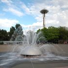 Space Needle und International Fountain