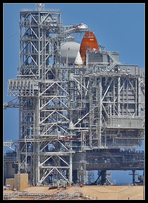 Space Shuttle Endeavour wartet auf seine letzte Mission