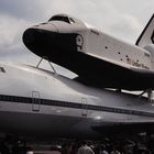 Spaceshuttle " Enterprice "  in Köln-Bonn:  lang, lang ist´s her