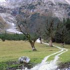 Spähtherbst im kleinen Ahornboden (Karwendelgebirge)