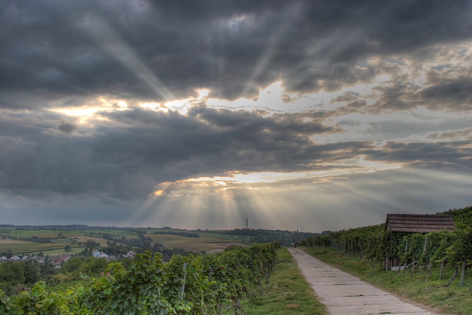 spärliches Licht