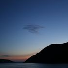 Spät abends am Nordkapp.....