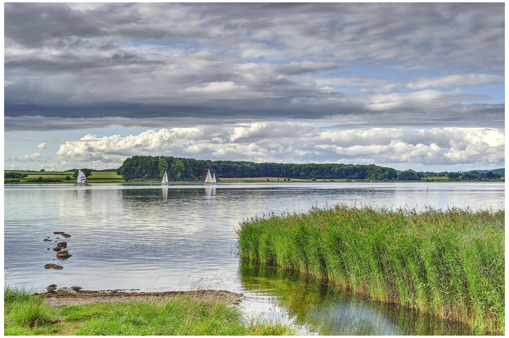 Spät Sommer an der Schlei