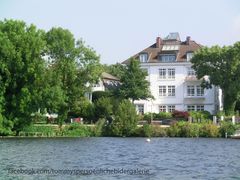 spät sommerliche Stimmung an der Alster in Hamburg