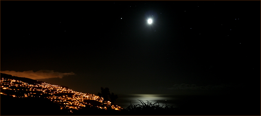 spät wird es hell auf Madeira.....