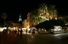 Spätabendlicher Spaziergang in Hvar