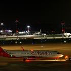 Spätabends auf dem Flughafen in Düsseldorf (1)