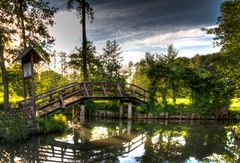 Spätabends im Spreewald