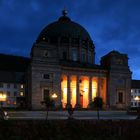 Spätabends vor dem St.Blasius Dom in St.Blasien