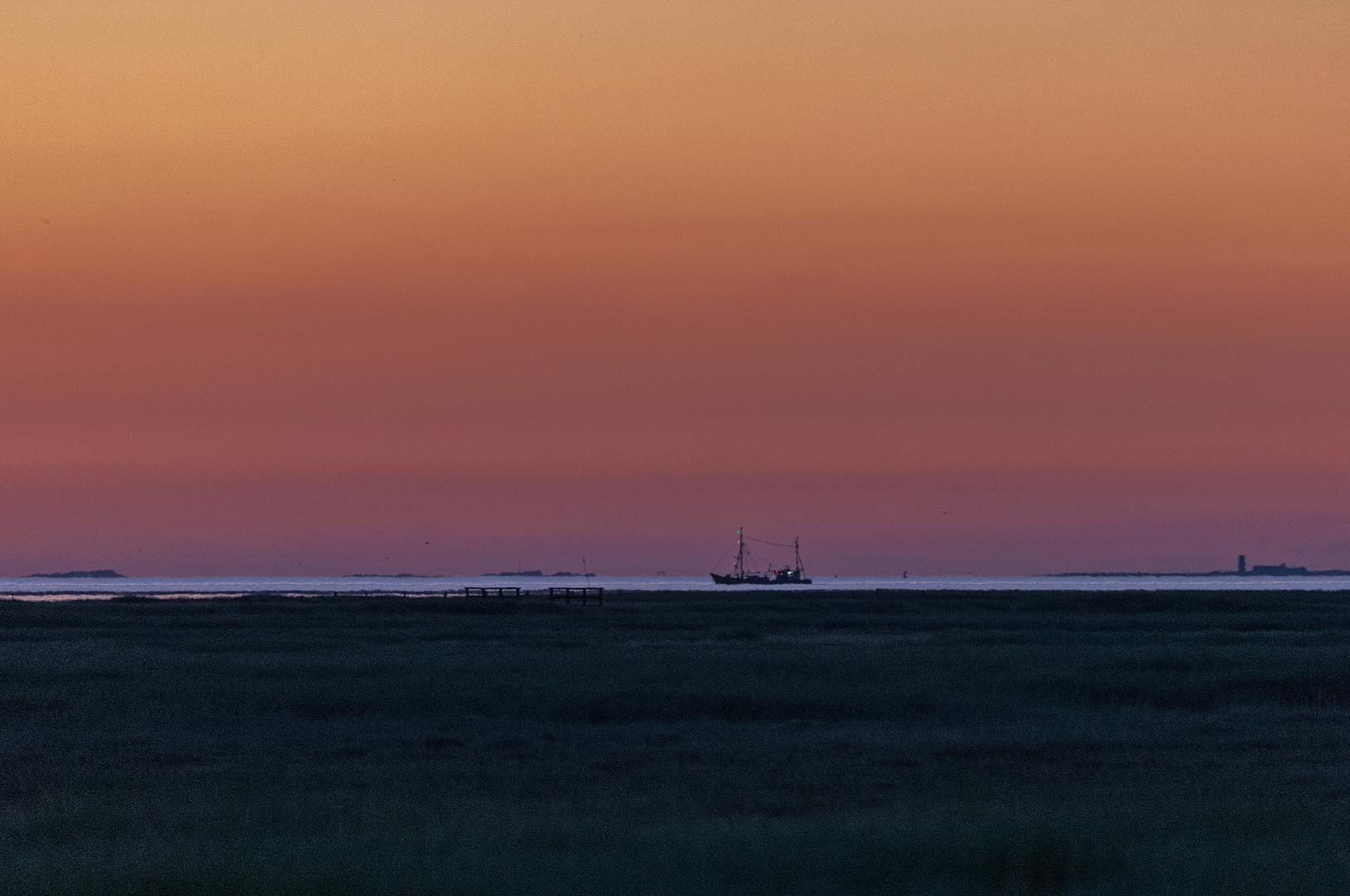 Späte Abendausfahrt