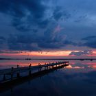 Späte Blaue Stunde am Steinhuder Meer