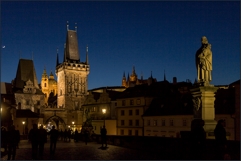 Späte blaue Stunde