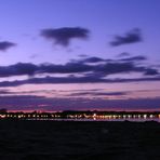 Später Abend an der Ostsee