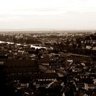 Später Blick über Heidelberg