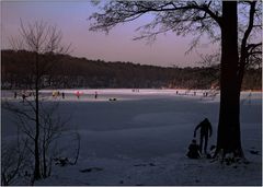 Später Nachmittag am Schlachtensee