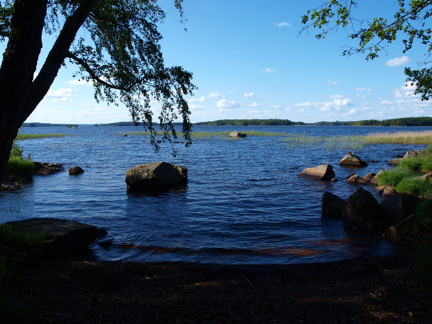 Später Nachmittag in Schweden