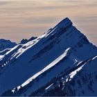 Spätes Spitzenlicht an der spitzen Speerspitze