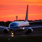 Spätflug aus Schiphol