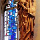 Spätgotische Madonna vom Chorgestühl der ehemaligen Klosterkirche zu Wuppertal-Beyenburg