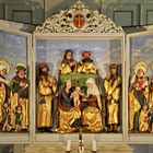 Spätgotischer Flügelaltar aus dem 15. Jhd.